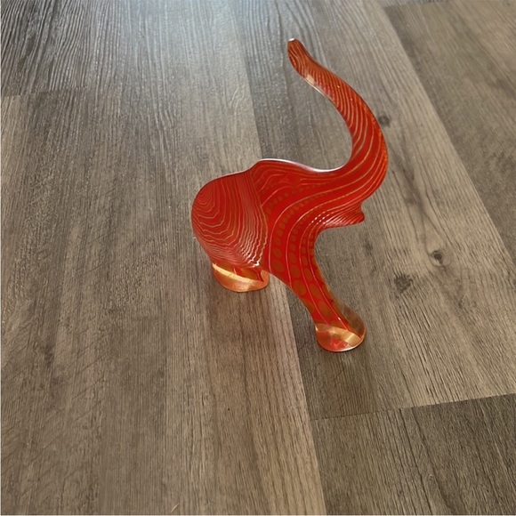 Rare colored Palatnick signed elephant sculpture, EUC - Picture 3 of 5